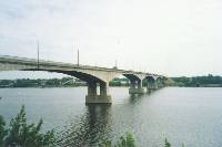 Ярославль. Мост через Волгу. (63,5 K)