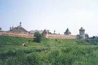 Владимирская область. Суздаль. Спасо-Евфимиев монастырь. Общий вид. (84,0 K)